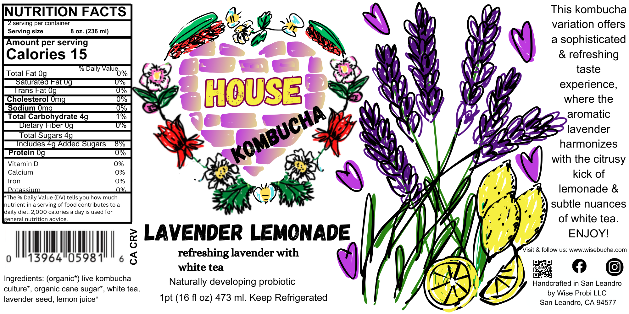 HK Lavender Lemonade Case