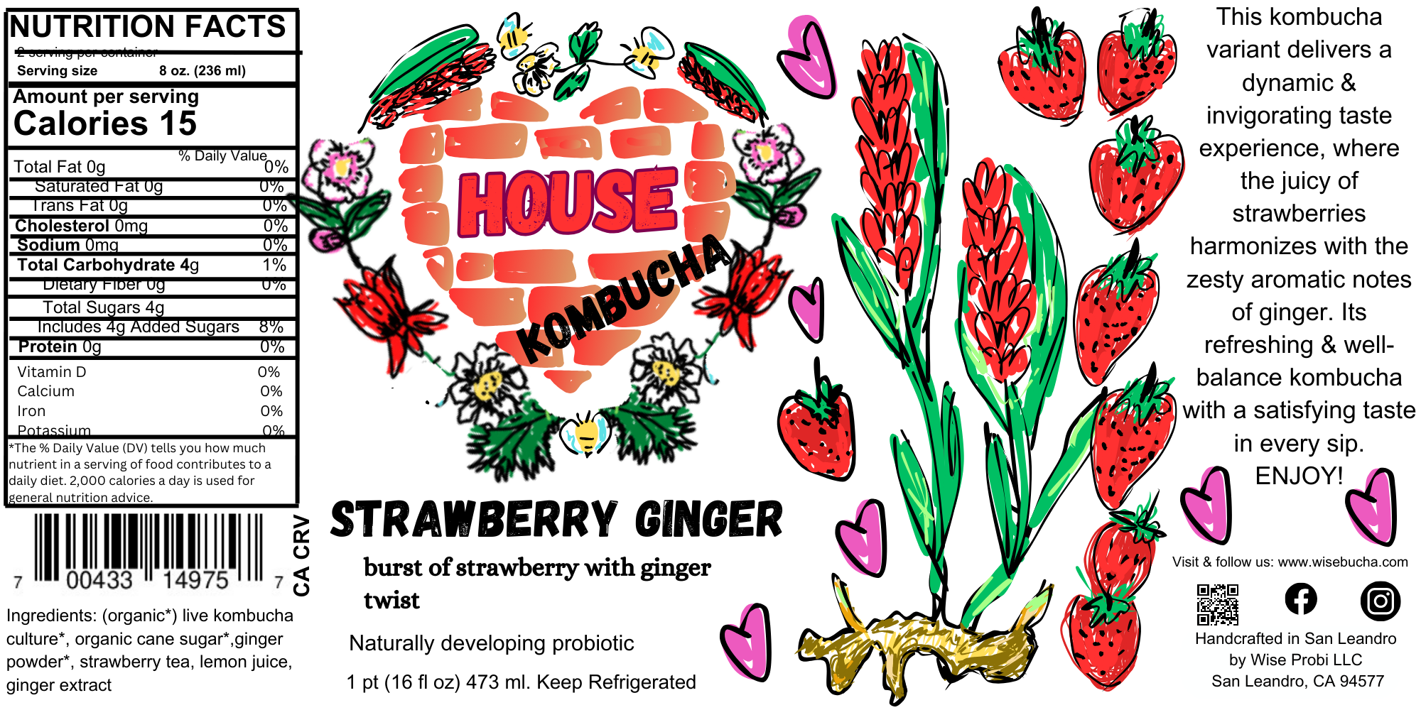 HK Strawberry Ginger